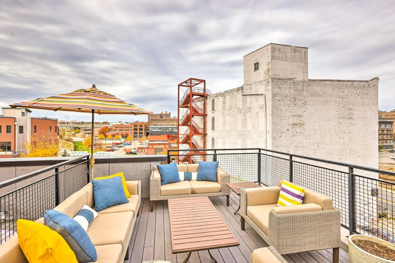 Downtown Condo With Rooftop Patio And City Views! Omaha Eksteriør billede